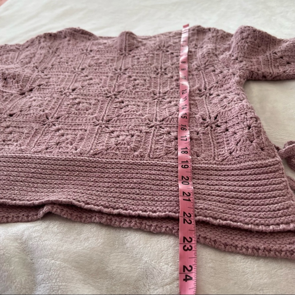 Anthropologie Kora Crochet Pullover Sweater NWOT - Picture 11 of 11